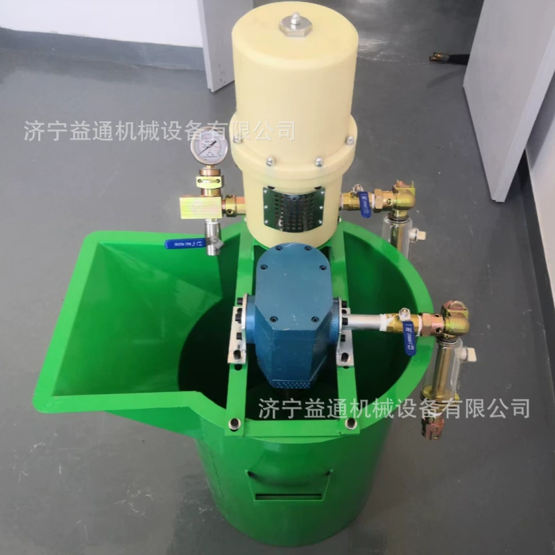 ZBQ-27/1.5 Пневматический насос для грунтовки с миксером, встроенный пневматический насос для грунтовки для угольных шахт