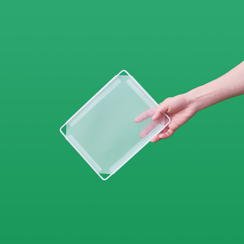 투명한 백색 17*22