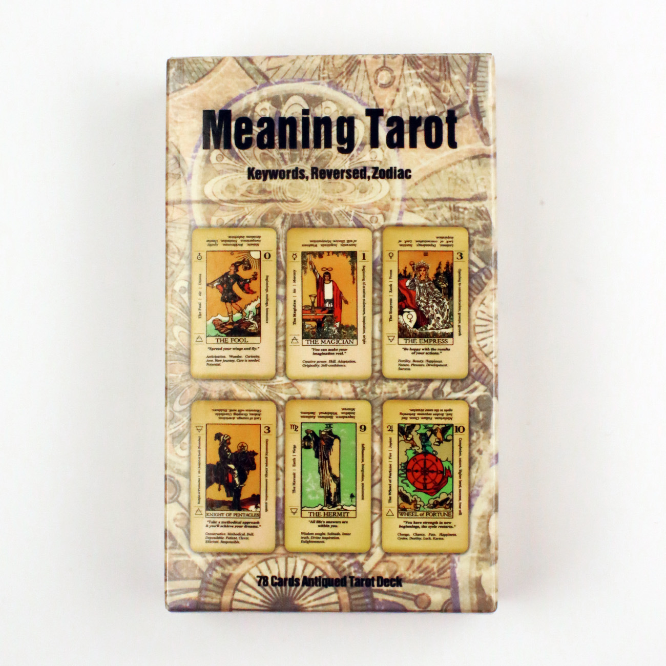 Meaning Tarot cards, cross-border hot explosions, 78 classic cards English oracle cards table games cards