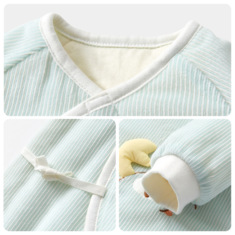 Mono para bebé recién nacido, ropa cálida acolchada de algodón fino para otoño e invierno, para niños y niñas, mono de 0 a 3 meses, traje para gatear, ropa para bebé recién nacido.