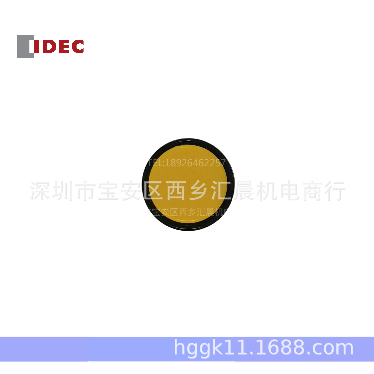 IDEC和泉按钮开关AB8M-M1Y小型按钮开关8MM安装孔