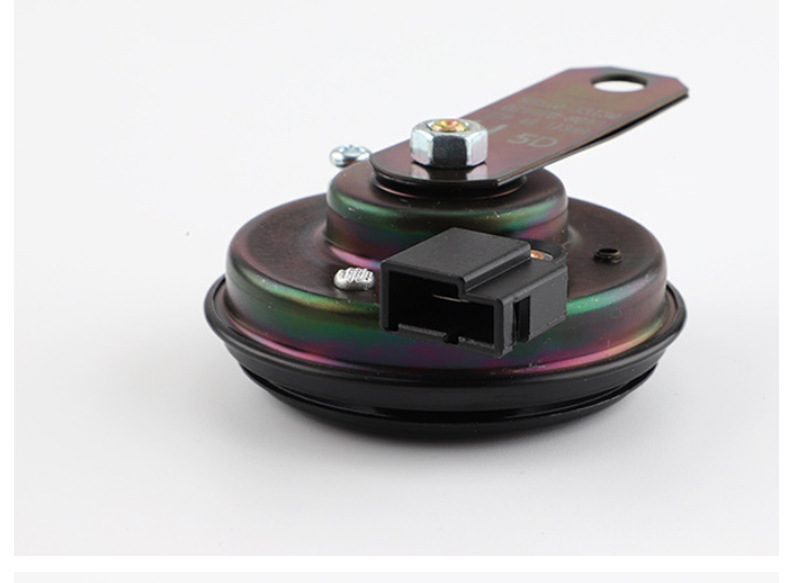 Auto Horn Car Speaker Single Plug Basin-Shaped Speaker Waterproof Whistle Electric Horn Suitable for Toyota Cars