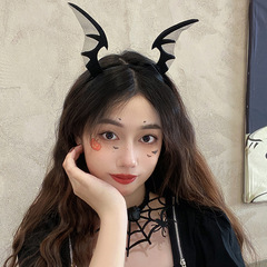 Halloween funny devil headband hair accessories spider ghost jewelry accessories dress up funny pumpkin hairpin female headwear