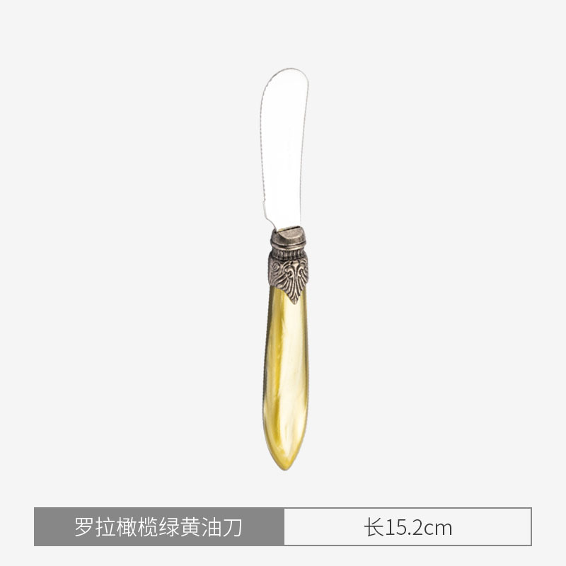롤라 올리브 그린 버터 나이프