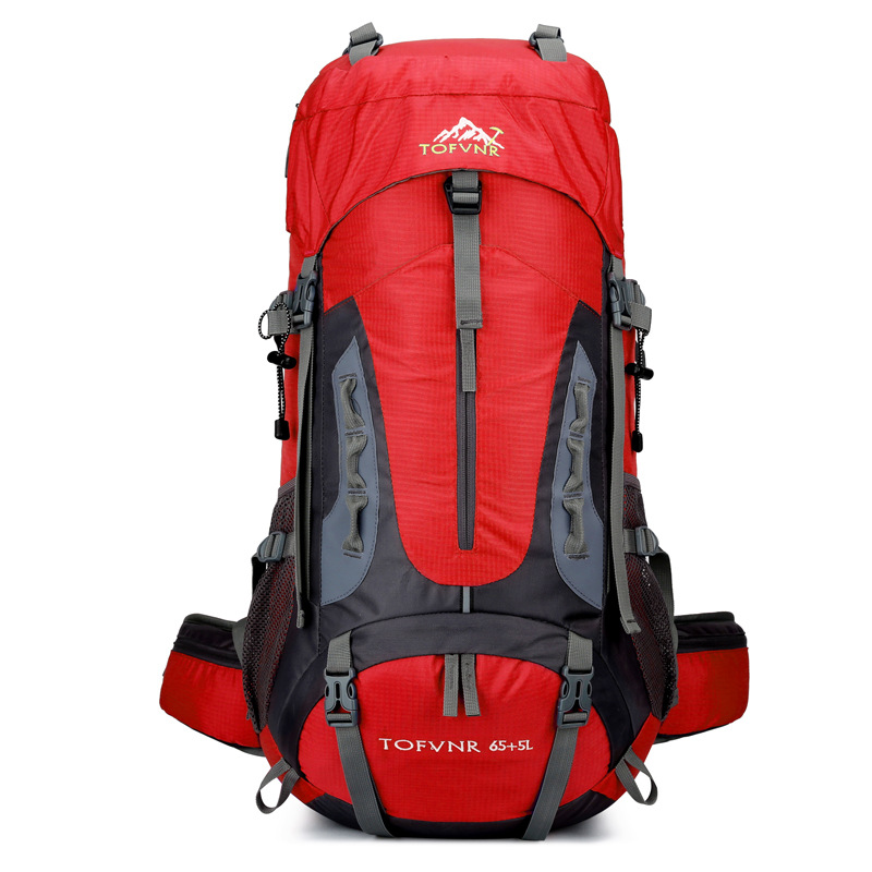 Mochila Multifuncional de Senderismo de Nylon, Impermeable y Resistente al Desgaste para Escalada y Camping