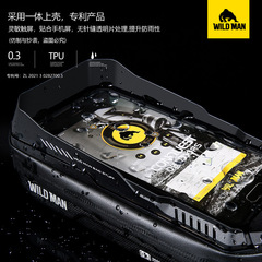 WILD MAN Mountain Bike Handlebar Bag Mobile Phone Touch Screen Holder Hard Shell Head Cross-border Cycling Bag Equipment