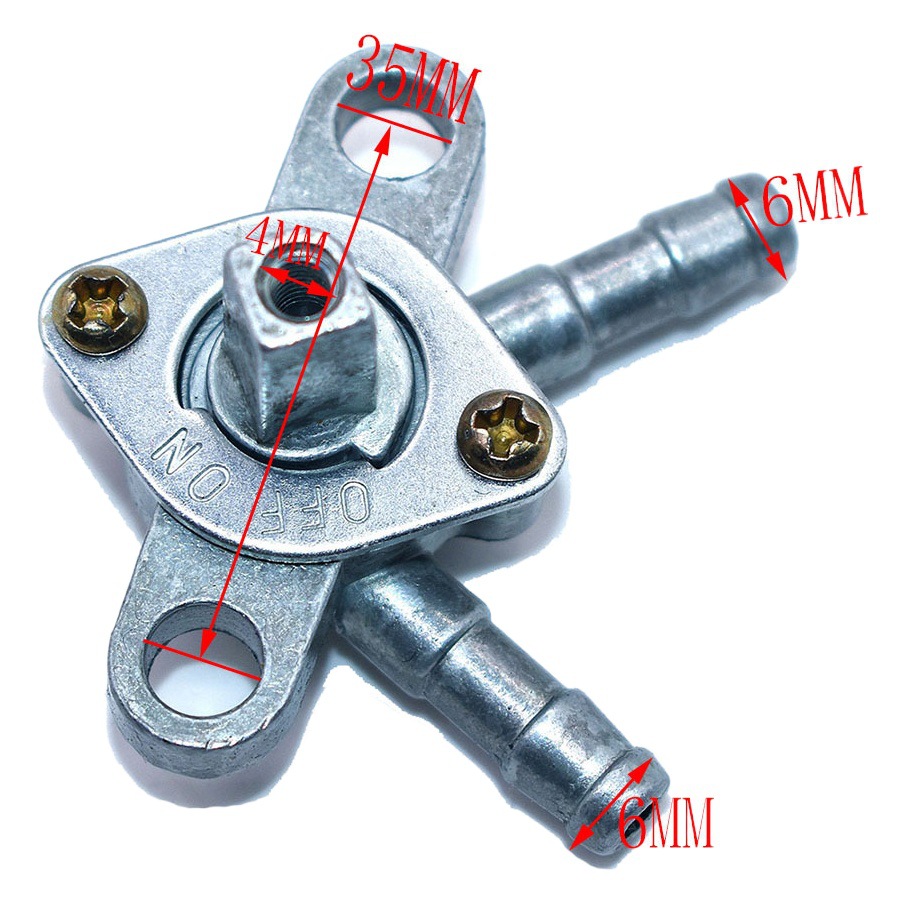 Accesorios de modificación de motocicleta interruptor scooter interruptor de aceite interruptor de tanque de combustible interruptor de circuito de aceite olla de aceite interruptor de Tanque de combustible auxiliar