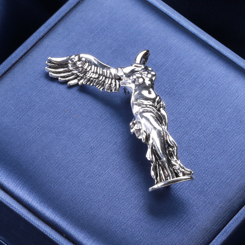 14g Weight Brooches Classification Banquet, Tea Party Occasion Alloy Material Angel Pattern All Seasons Season Women's Gender Classical, Retro Style Classical Retro Pin Angel Alloy Women's Brooches 7