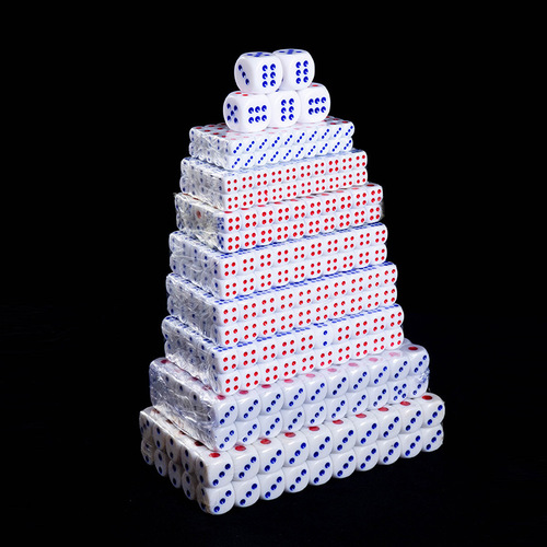 Cross-border supply 25MM rounded corner large dice/No. 25 large size mahjong dice for the elderly to win big dice