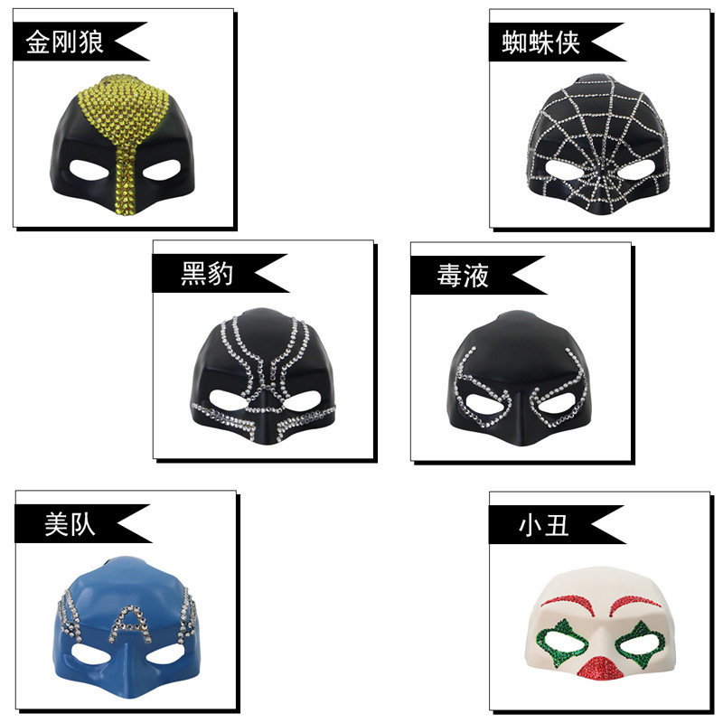 Máscaras para gatos y perros Batman artículos para gatos mascotas máscaras de plástico creativas para cachorros disfrazarse de animales fiesta artesanías