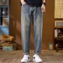 2025�����＾�¿�߽�ץ�ƹ��׿���ֱͲ׶��ţ�п��г�MEN JEANS