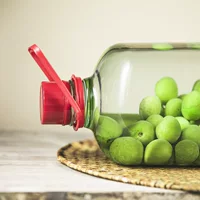 Заводская прямая продажа, герметичная утолщенная бутылка для вина большой емкости, стеклянная бутылка для вина из зеленой сливы и ягод моринги