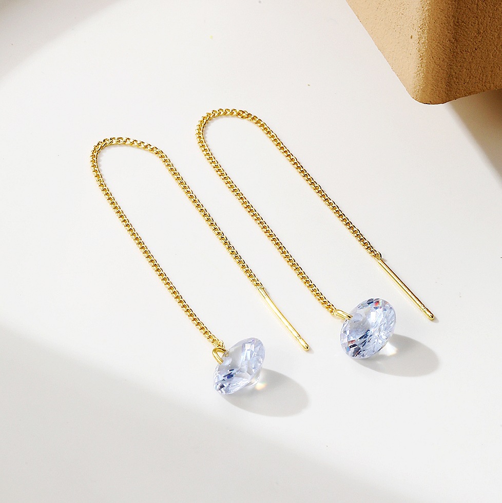 hot accessories Long high end pearl earrings Zircon crystal bee earrings Colorful bird earrings_voghion.com