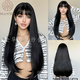 假发长卷发;长直发假发;假发短卷发