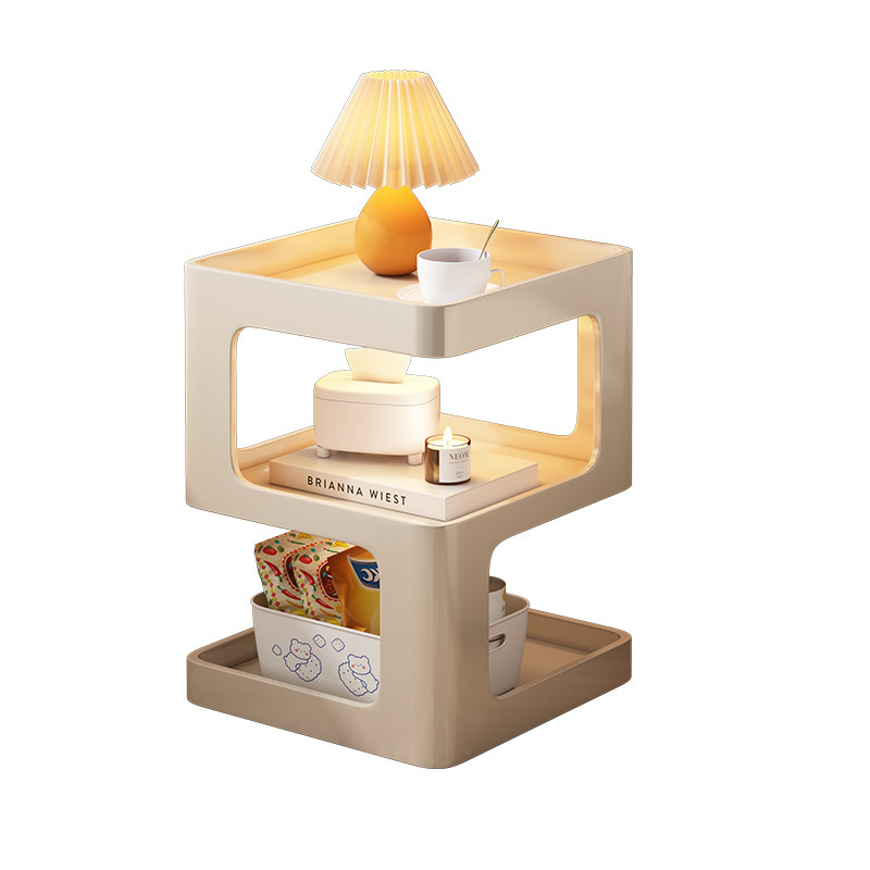 Mayorista transfronterizo venta caliente pequeña casa de hierro forjado borde pequeño mesas de té modernas simplificadas redondas inswind