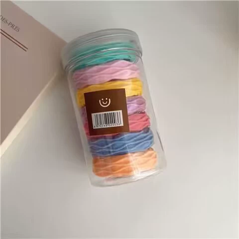 5# canned 7 towel rings-candy color