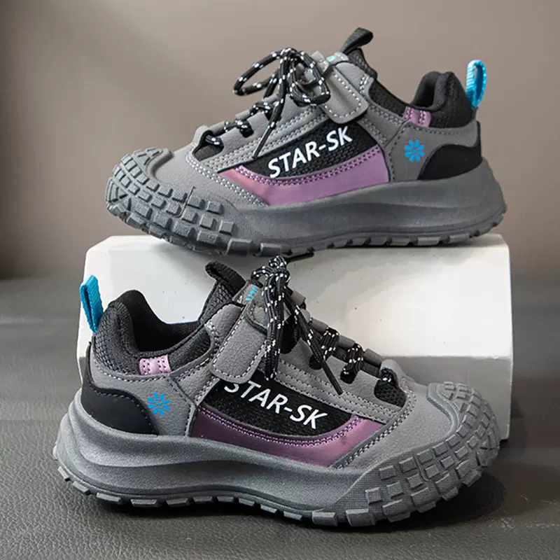 儿童运动鞋男女童跑步鞋春秋季2025新款轮胎鞋轻便软底男孩休闲鞋