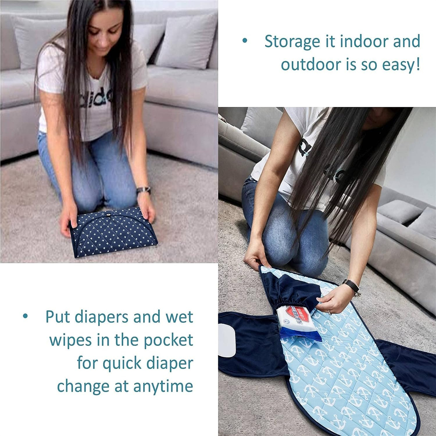 Portable Baby Changing Pad Image 5