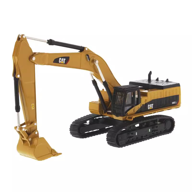 DM Carter CAT 1/64 ingeniería vehículo excavadora cargador de camión de volteo raspador modelo de aleación de juguete variedad