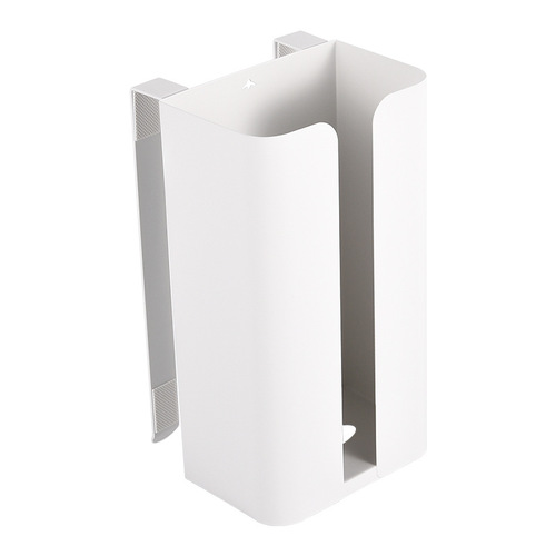Cross-border cabinet wall-mounted tissue box creative punch-free tissue box hanging household carbon steel tissue rack wholesale