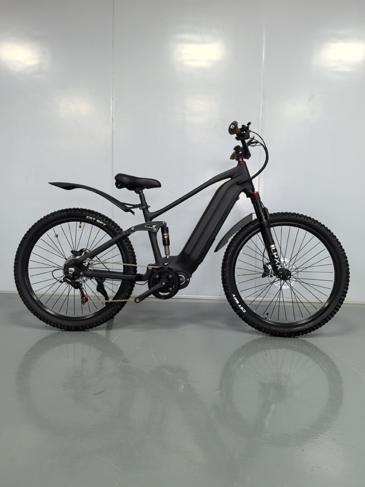 26 Wholesale Electric Mid-Mounted Bicycle Swordfish Double Shock Absorber