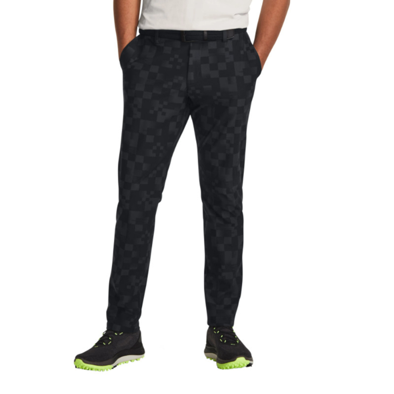 2024 new waterproof wear-resistant plaid printed stretch slim golf pants men 2024 new waterproof wear-resistant plaid printed stretch slim golf pants men