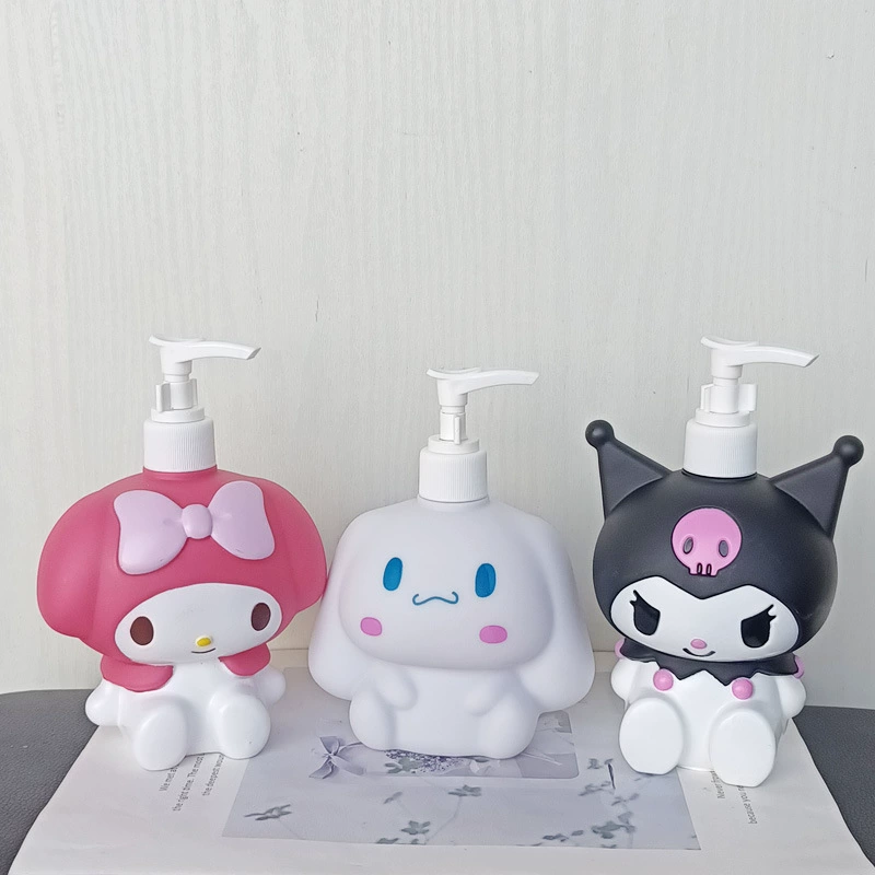 Пустая бутылка милой куклы куклы в форме больших ушей собаки кулуми лосьон для душа шампунь