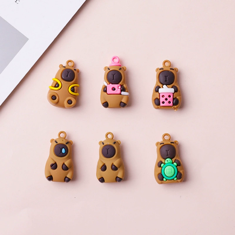 Keychain for students, toy, doll with accessories