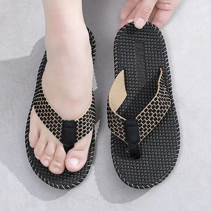 Трансграничные новые мужские ножки шлепанцы летние шлепанцы носить нескользкие тренды пляжная обувь повседневная мода