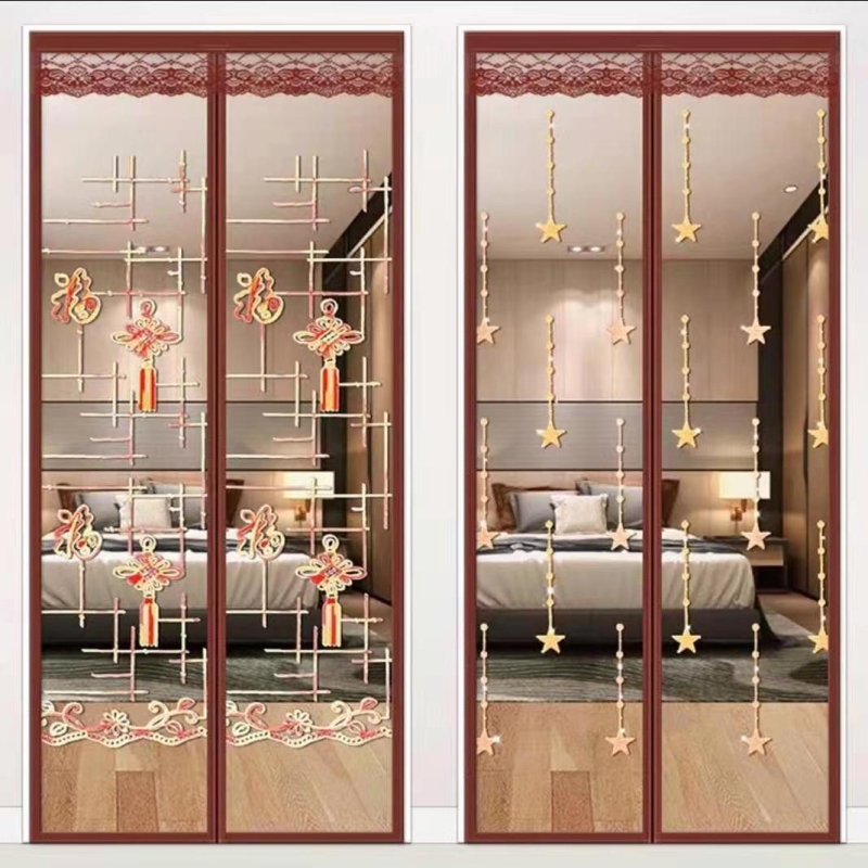 Insect-Proof Mosquito Net Door Curtain, Self-Adhesive Household Mesh Screen, Summer Magnetic Mosquito Net, No-Drill Multifunctional Door Curtain Insect-Proof Mosquito Net Door Curtain, Self-Adhesive Household Mesh Screen, Summer Magnetic Mosquito Net, No-Drill Multifunctional Door Curtain