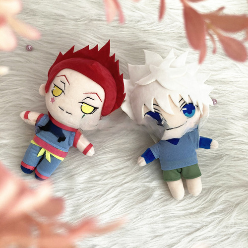 Full-Time Hunter Xenon Geryodai Kaito Matsuo Plush Toys and Figures with Gohan, Killua, and Phu Lis as Collectible Hanging Ornaments