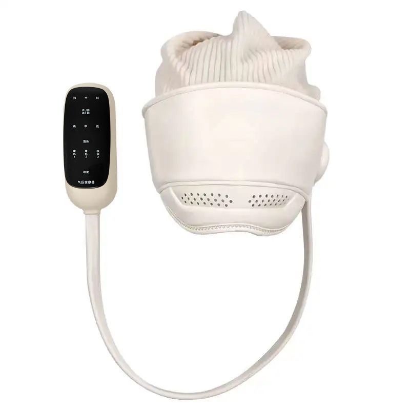 頭と目のマッサージ器、加熱式ポータブル睡眠器具、エアバッグ温湿布アイマスク、充電式マッサージ目の保護具、ストレス軽減|undefined