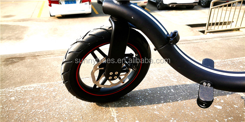 Cross-Border Sunnytimes Folding Ebike 350W 36V15Ah Electric Moped Lithium Battery Scooter