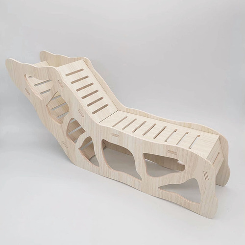 Wholesale underground cave hamster golden bear dwarf peeping house multifunctional wooden landscaping for natural wind escape