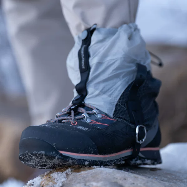 Ultra-Light Short Silicone-Coated Trail Running Foot Covers, Outdoor Hiking and Mountaineering Snow Covers, Sand-Proof, Snow-Proof, Wear-Resistant, Unisex
