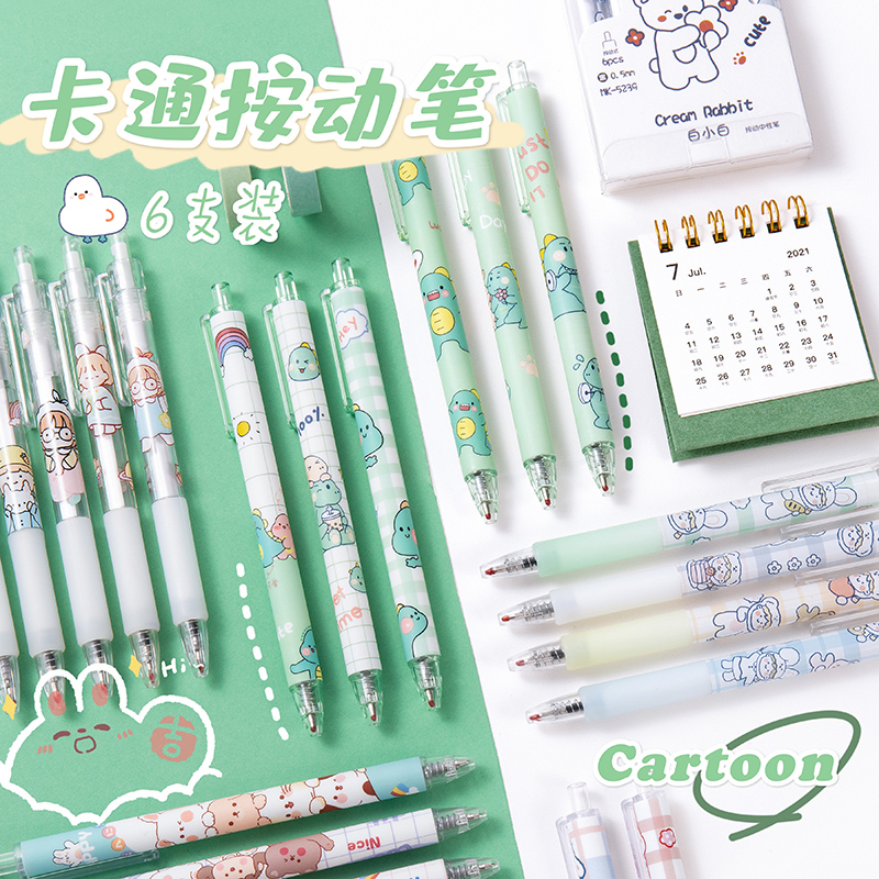 Cartoon rollerball pen for students