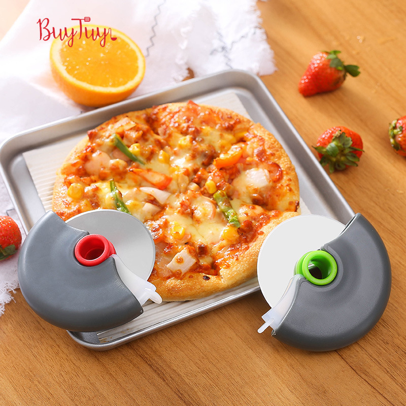 circular Roller Portable Use pizza Pizza Round knife Annulus Vegetables Cutter originality kitchen Gadgets