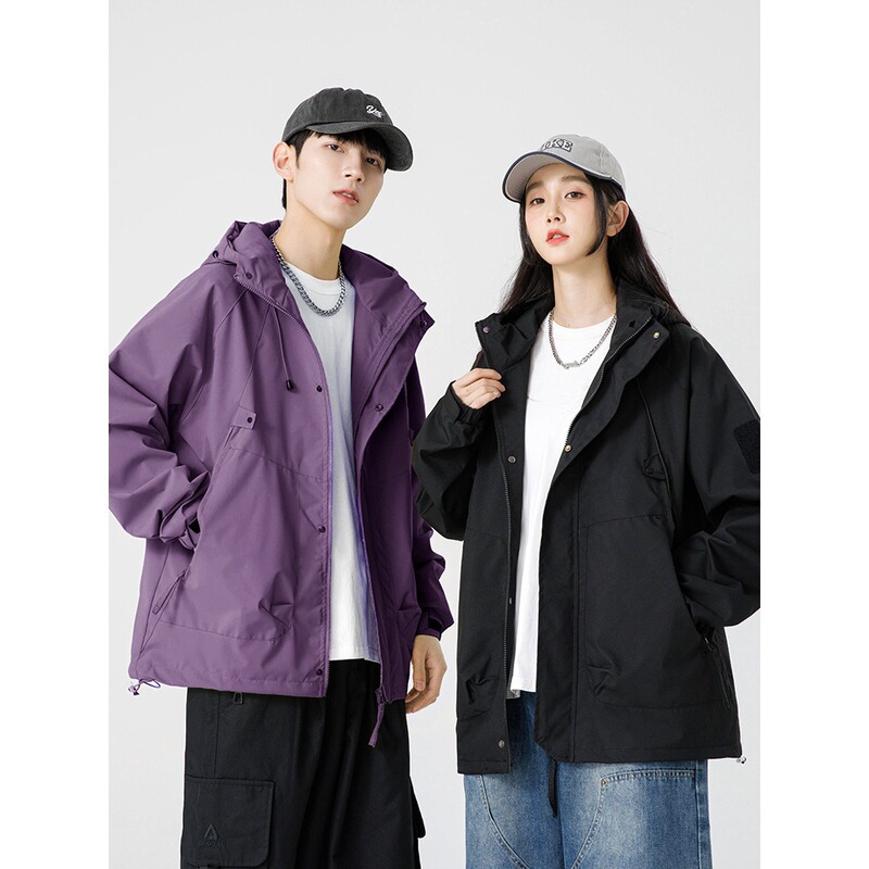 NELY Outdoor Jacket for Men and Women, Spring and Autumn New 2025 Trendy Windproof and Waterproof Jacket NELY Outdoor Jacket for Men and Women, Spring and Autumn New 2025 Trendy Windproof and Waterproof Jacket