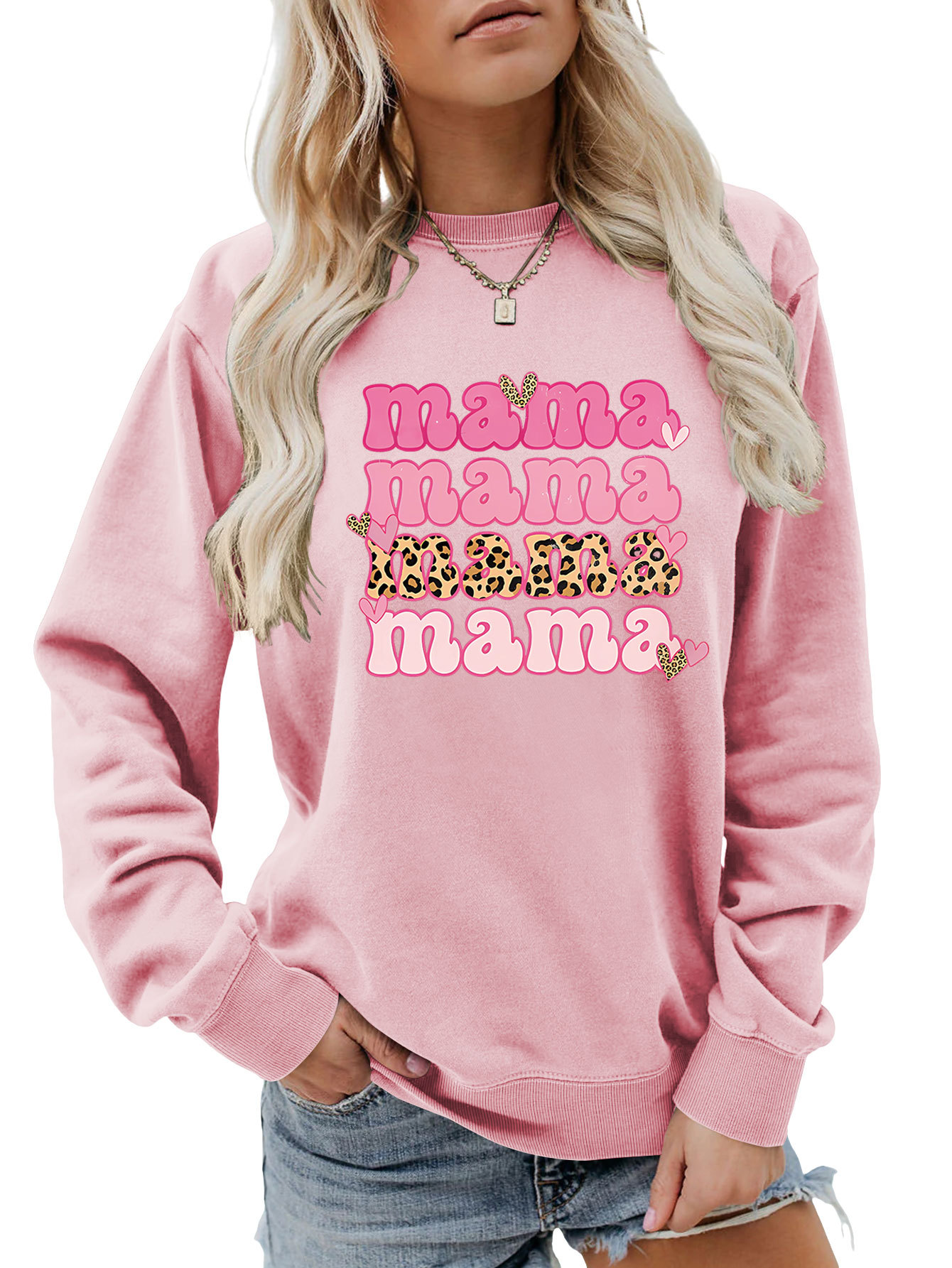 Sudaderas Con Capucha Para Mujer Manga Larga Ropa De Calle Letra display picture 9