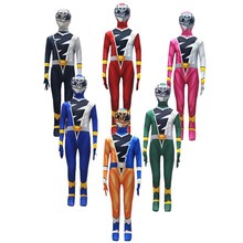 跨境万圣节cosplay服饰骑士龙战队龙装者cos连体衣儿童衣服紧身衣