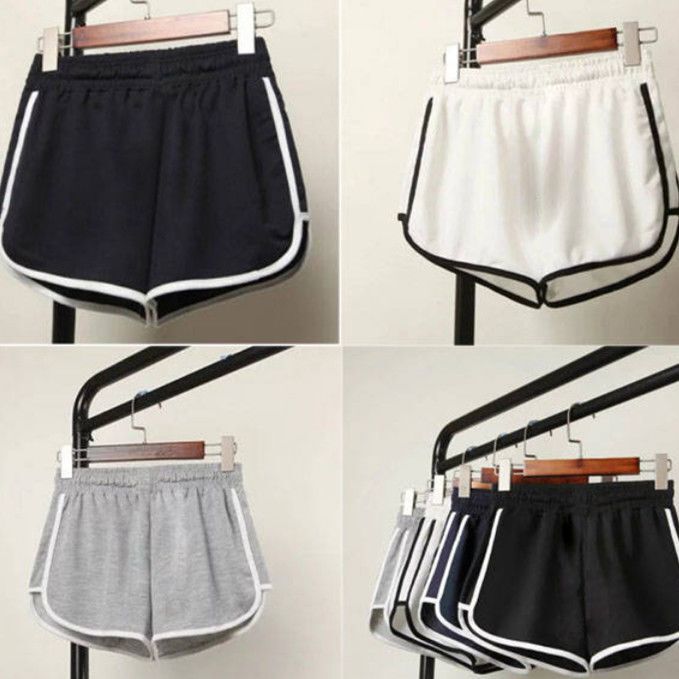 Korean Loose Sports Shorts for Women, Running Yoga Wide-Leg Hot Pants, Trendy Casual Outerwear, Home Sleep Pants, Beach Pants, Summer Korean Loose Sports Shorts for Women, Running Yoga Wide-Leg Hot Pants, Trendy Casual Outerwear, Home Sleep Pants, Beach Pants, Summer