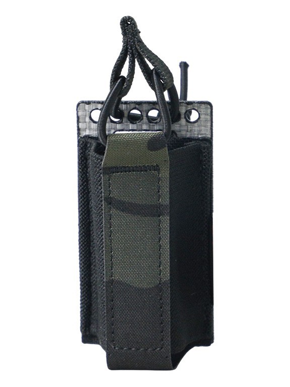 SOETAC-Genuino Tegris 9MM bolsas de cartucho de bala unilateral MOLLE camuflado paquete de accesorios de herramientas