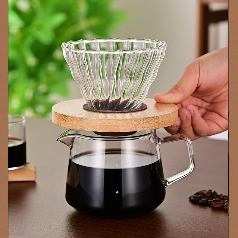 High Borosilicate Glass Pot, Water Brewing Coffee Pot, Cloud Pot, Coffee Filter Drip Pot, Cloud Pot, Home Creative High Borosilicate Glass Pot, Water Brewing Coffee Pot, Cloud Pot, Coffee Filter Drip Pot, Cloud Pot, Home Creative