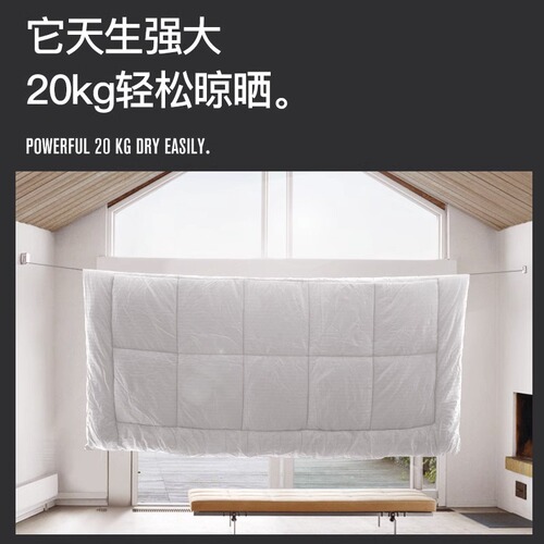 Dropshipping Invisible Clothesline without Drilling Balcony Retractable Clothes Rack Indoor Extendable Drying Clothes Hanger Drying Clothes Magic