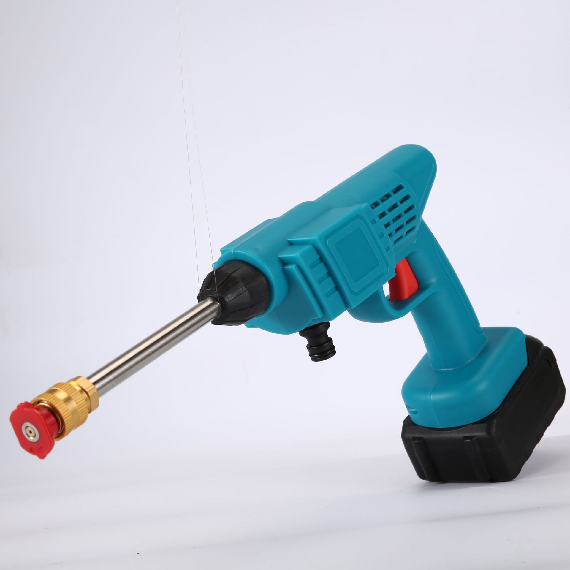 Factory direct electric car washer high pressure household car wash water gun Rechargeable Wireless lithium battery car wash artifact