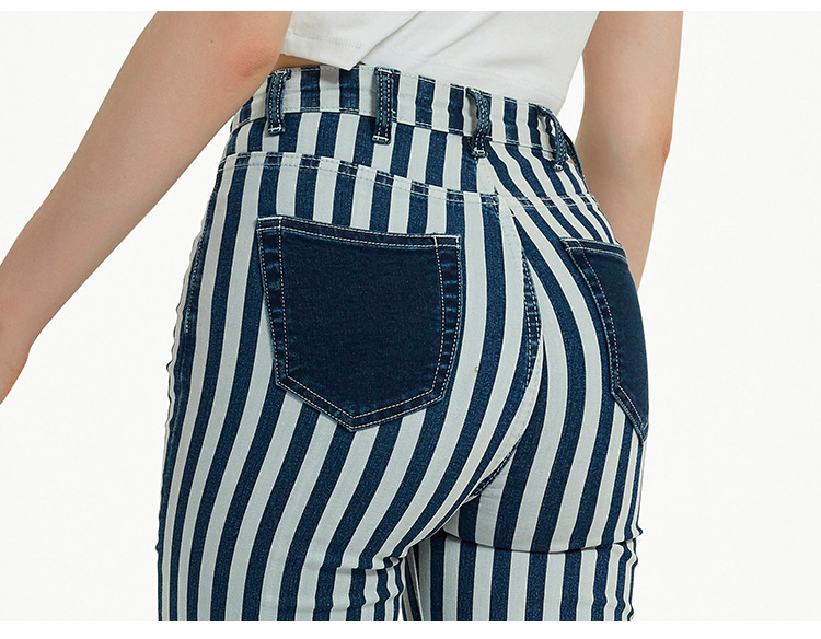 Women's Stripe Washed BOTTOMS display picture 18