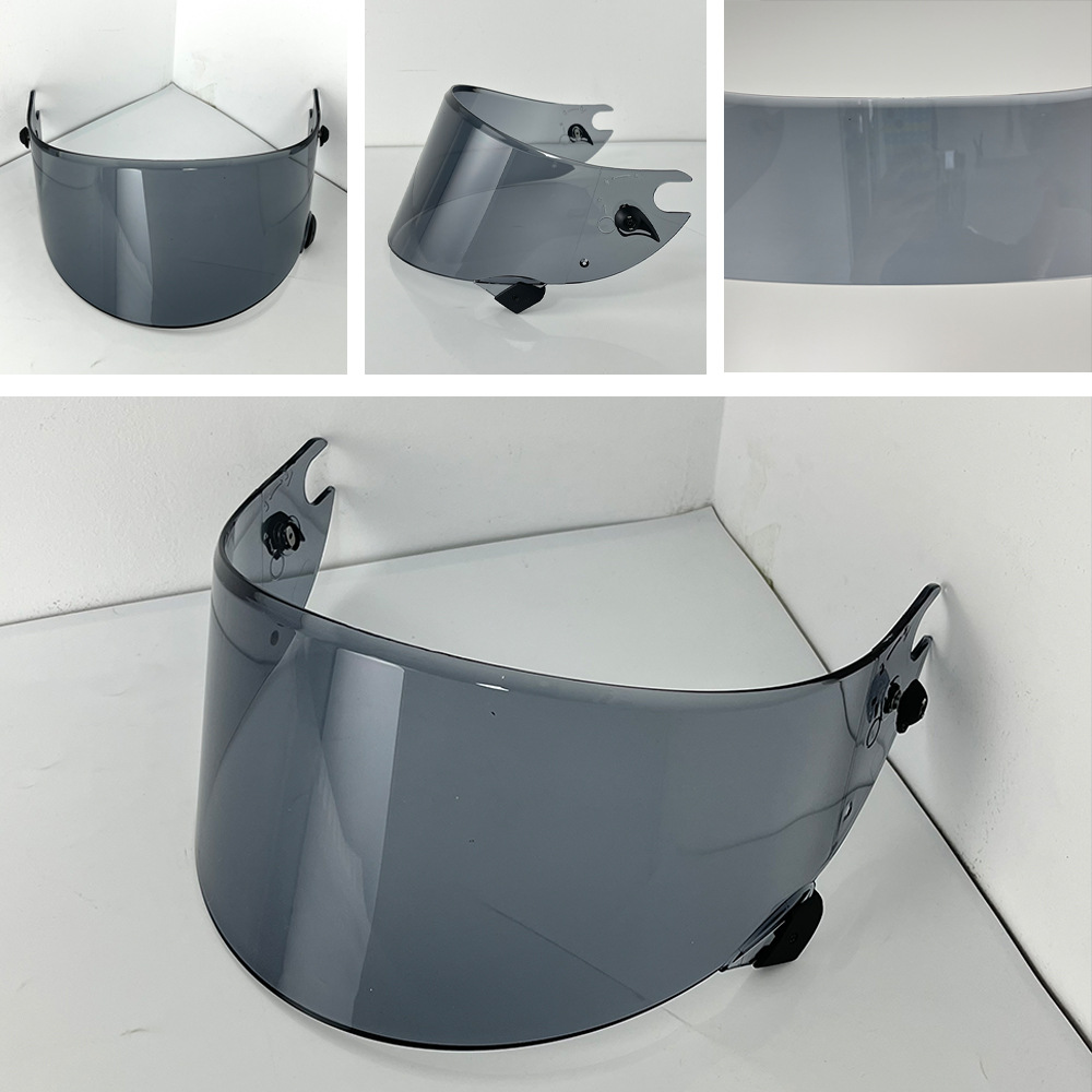 Helmet Lens Compatible with Race R Pro Gp/06, High-Definition Protective Mirror Lens, Windproof and Uv-Resistant