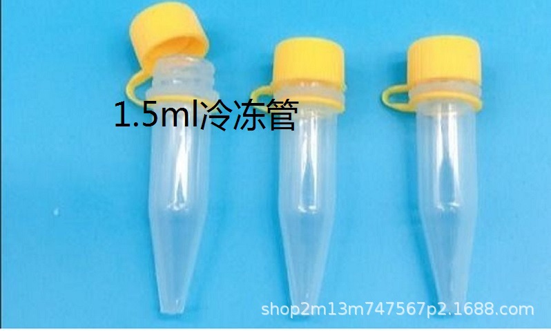 1.5ml刻度冷冻管 冻存管   螺口冷冻管尖底带硅胶垫圈