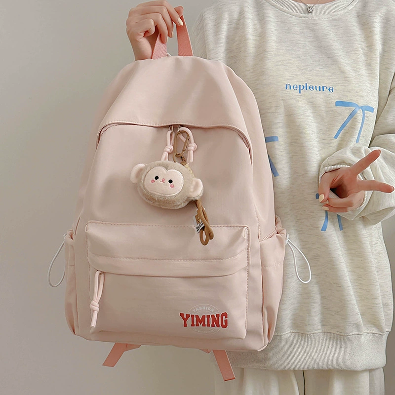 Backpack, cute shoulder bag, fresh capacious laptop for students, for secondary school
