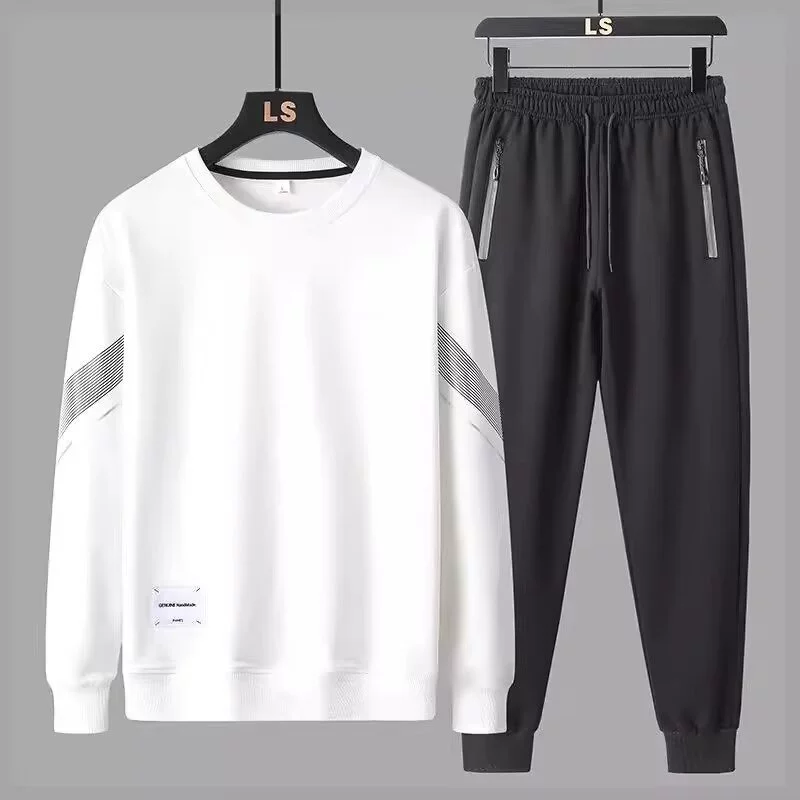 Spring sweatshirt, overall, trousers, set